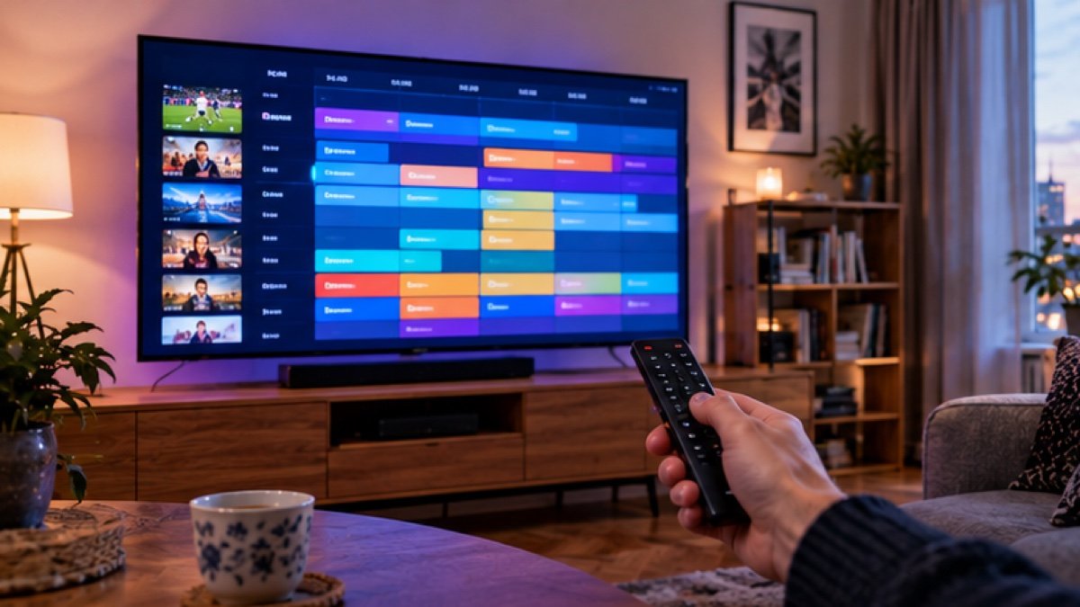 IPTV EPG & Senderliste: Programmführer, Kategorien und Senderlogos
